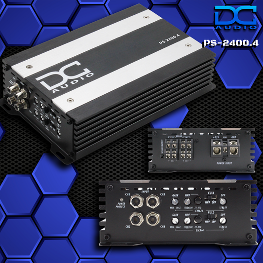 PS2400x4 - Mini 4 Channel Amplifier