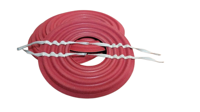 8"x3" Poly Cotton RED Leaded Medium Spider 5 Pack
