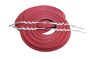 8"x3" Poly Cotton RED Leaded Medium Spider 5 Pack