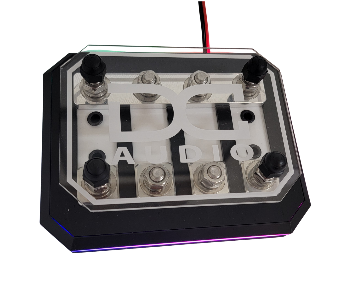 DC Audio Fused Distribution Block with LED lite base