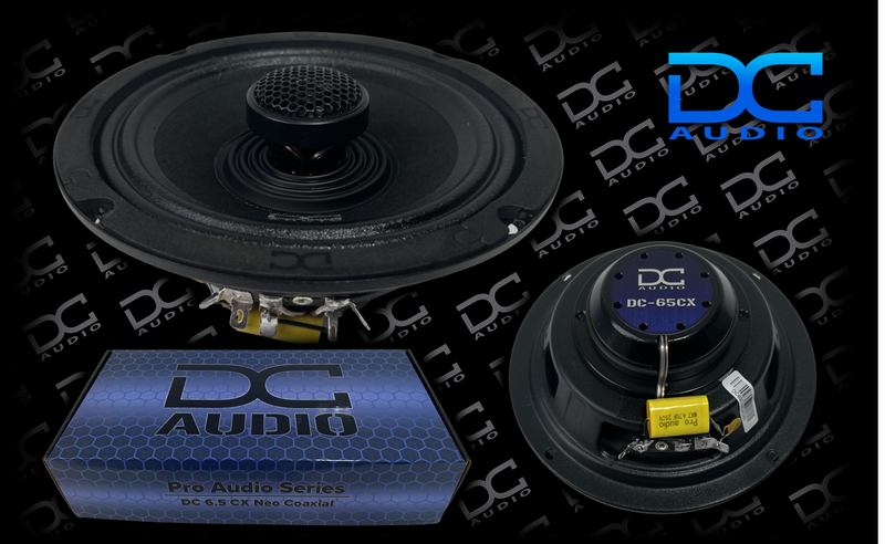 DC Audio 6.5" Coaxial Speakers DC-65CX