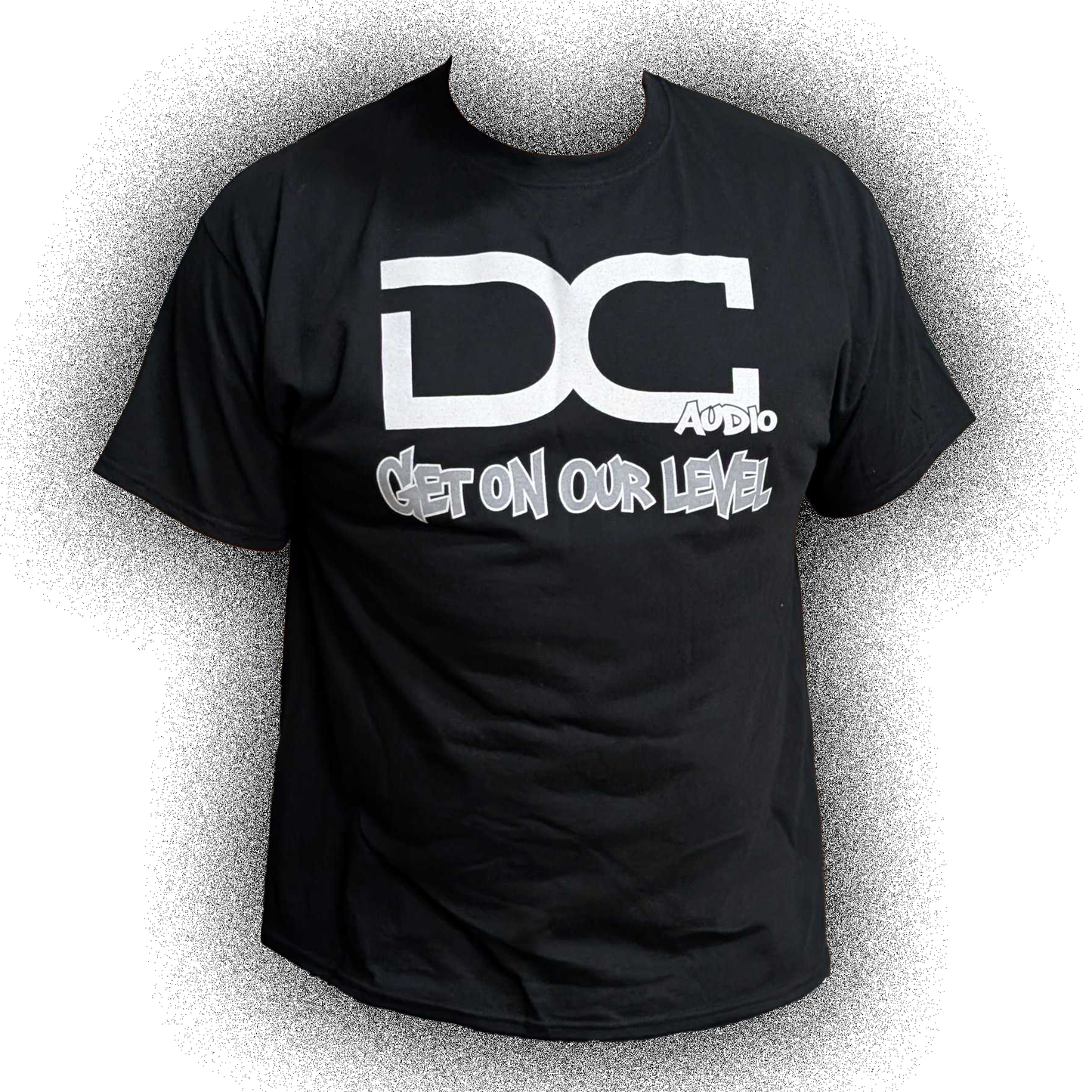 DC AUDIO Get On Our Level Style T Shirt BLACK