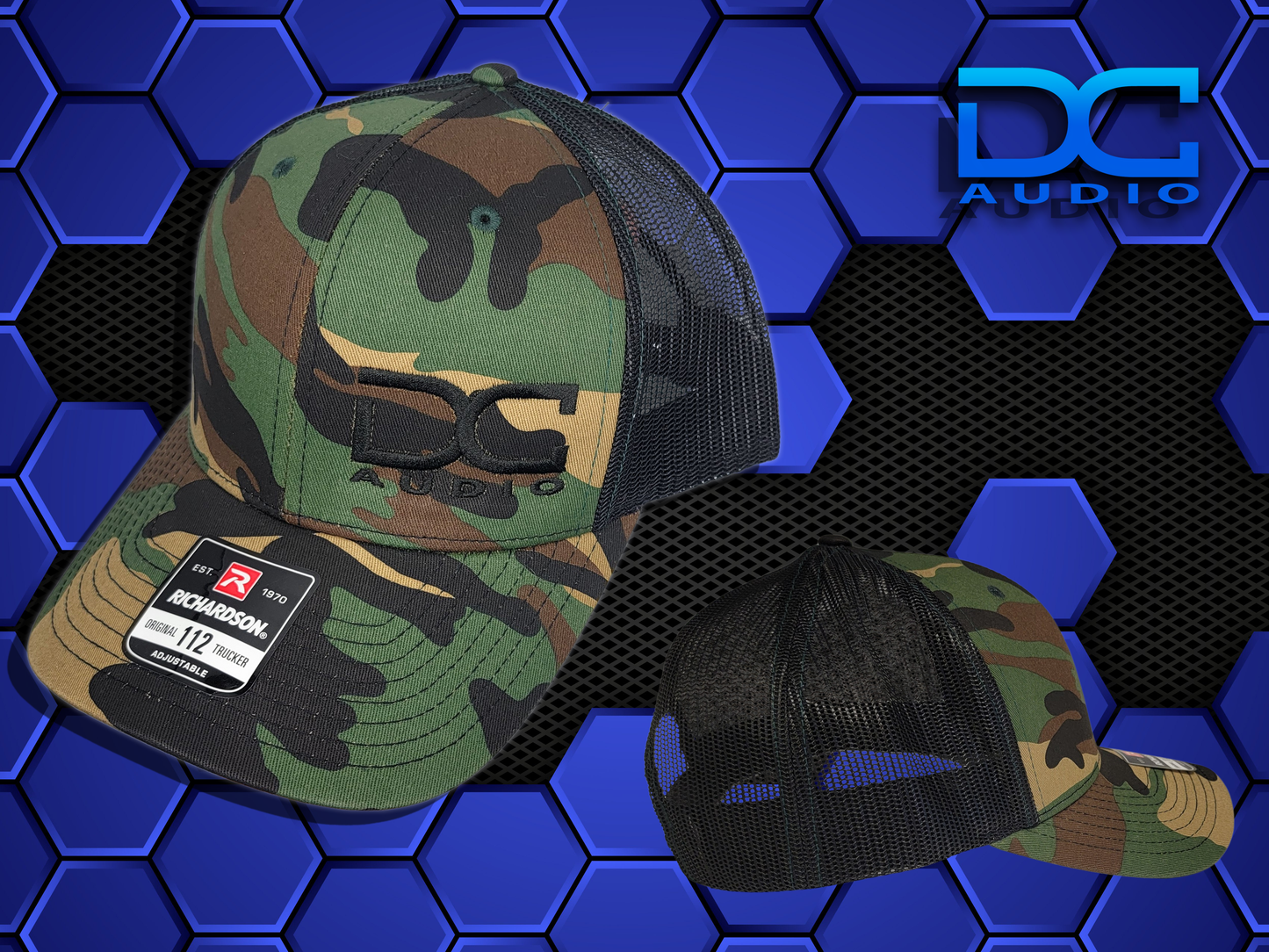 Camo Trucker Snapback hat