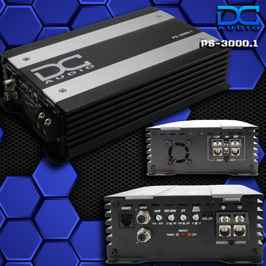 PS3000x1 - Mini Full Range Mono Block Amplifier