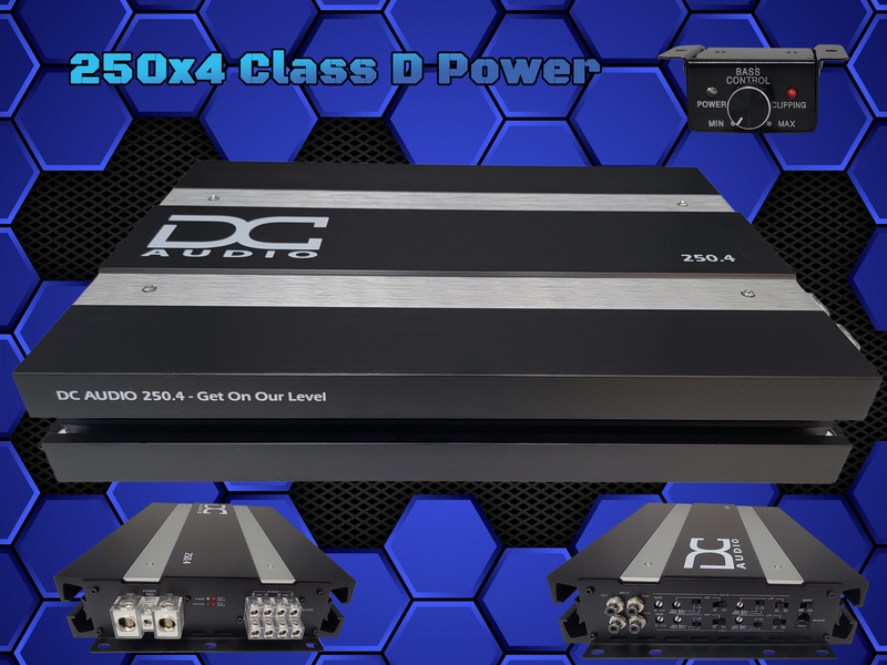 250.4 Class D 4-Channel Amplifier