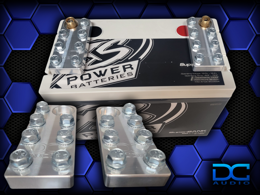7FLT-ALU 7 Lug Aluminum Battery terminals (bolt down style)