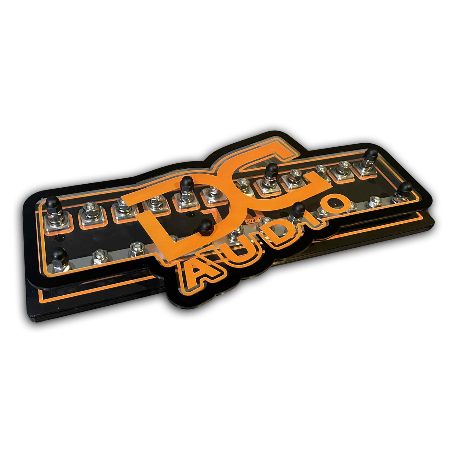 DC Audio Themed Fused Distribution Block
