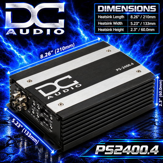 PS2400x4 - Mini 4 Channel Amplifier