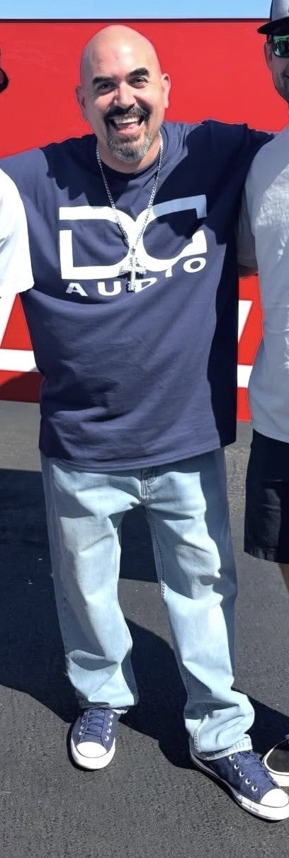 T Shirt Navy with White DC logo