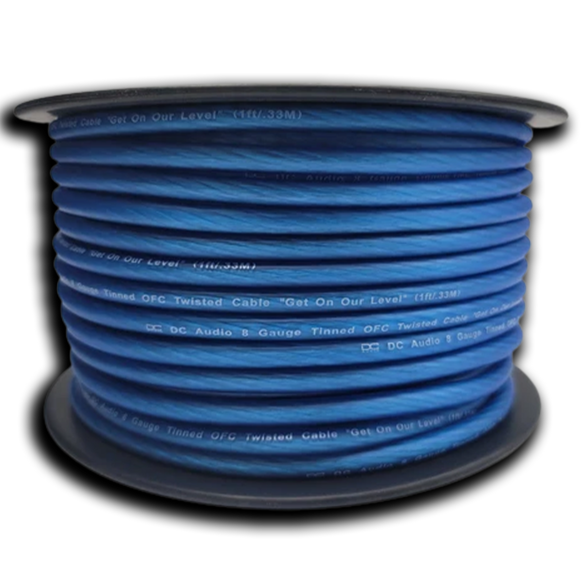 DC Audio 8 AWG Tinned OFC  Power / Ground Cable