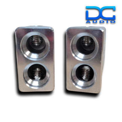 8awg to Dual 4awg Speaker Terminal Adaptors