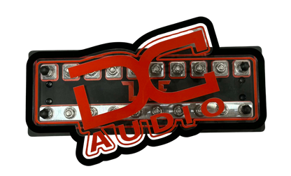 DC Audio Themed Fused Distribution Block