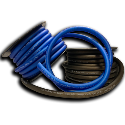 DC Audio 1/0 Tinned OFC  Power / Ground Cable