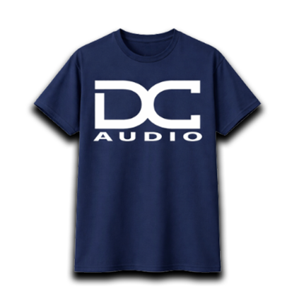 T Shirt Navy with White DC logo