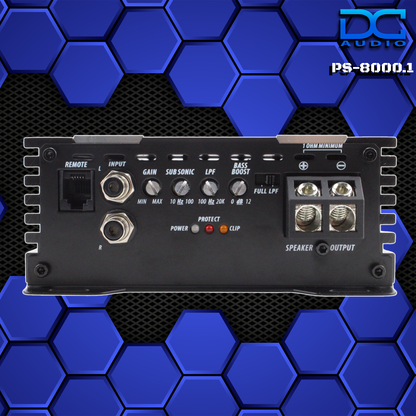 PS8000x1 - Mini Full Range Mono Block Amplifier