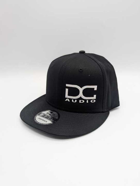 DC AUDIO Black/ White Snapback DC Audio Hat (9fifty / flatbill)