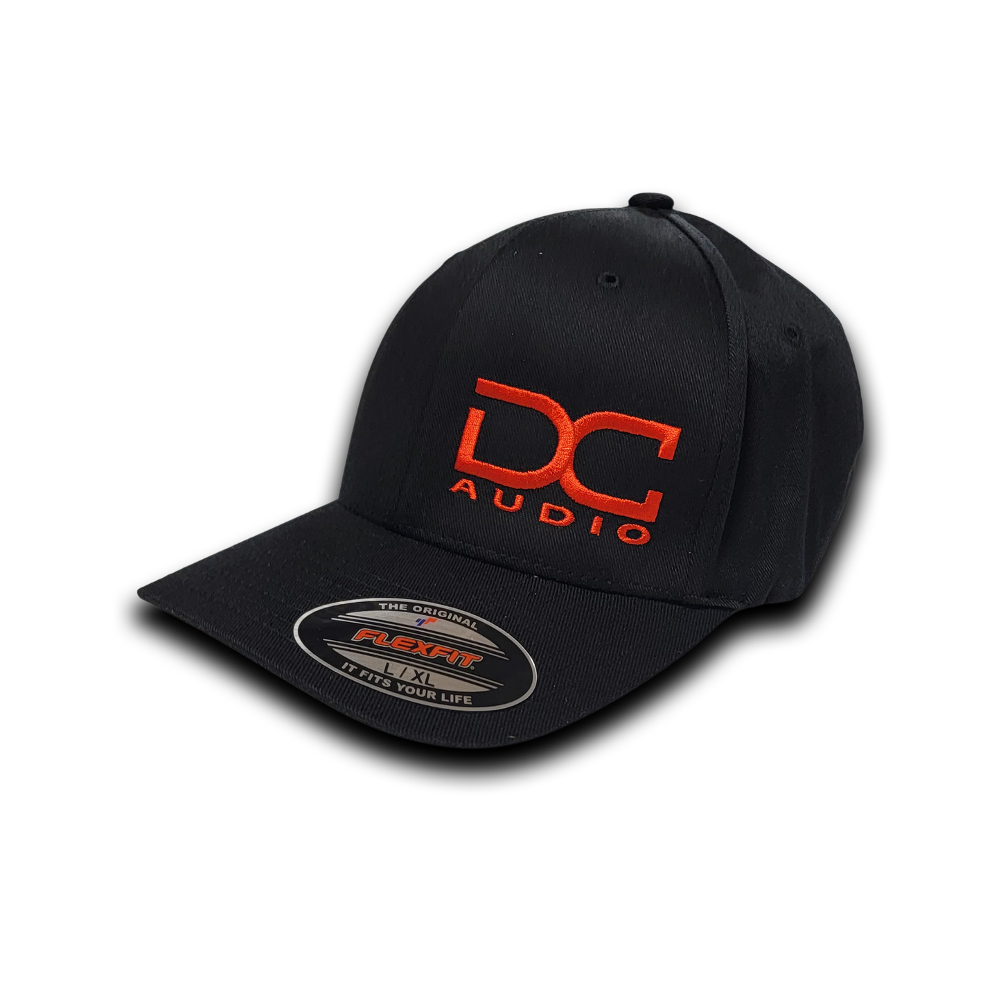 DC AUDIO Hat Black w/ Red logo
