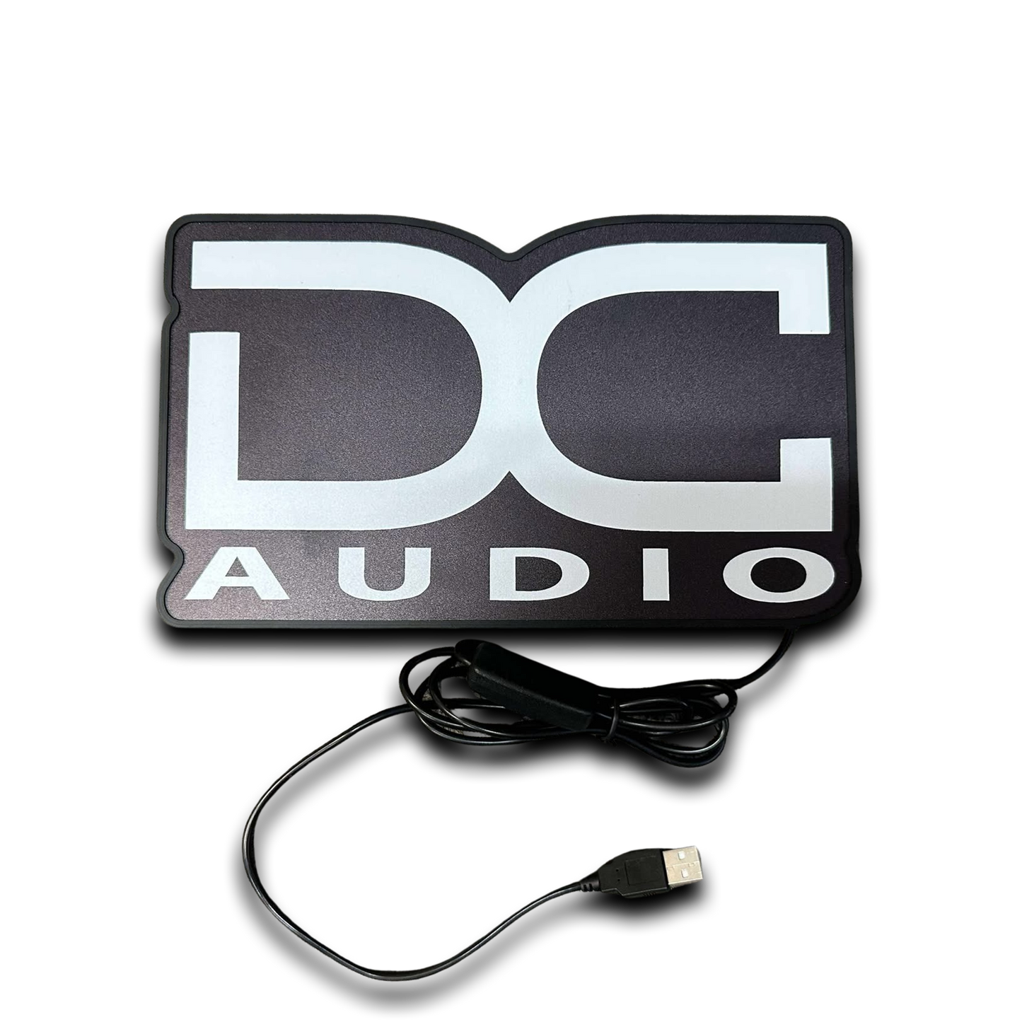 DC Audio Wall Mount or Desktop Light up Sign