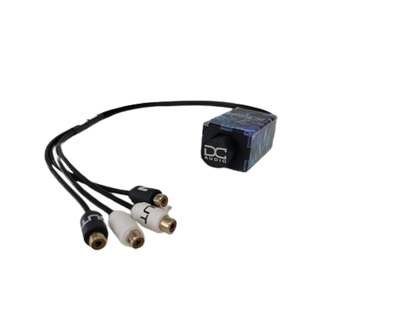DC Audio RCA IN/OUT Bass Knob