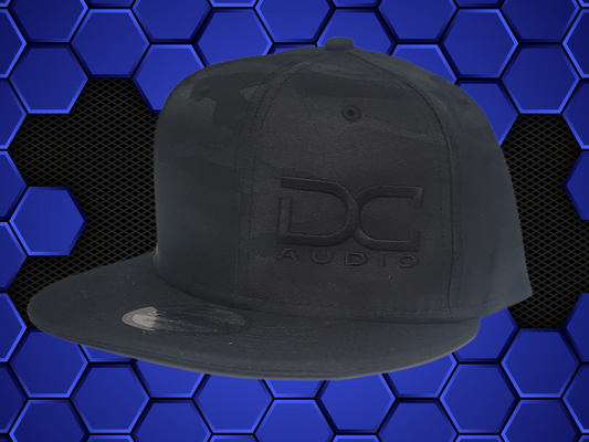 DC AUDIO Camo/ Black Snapback DC Audio Hat (9fifty / flatbill)