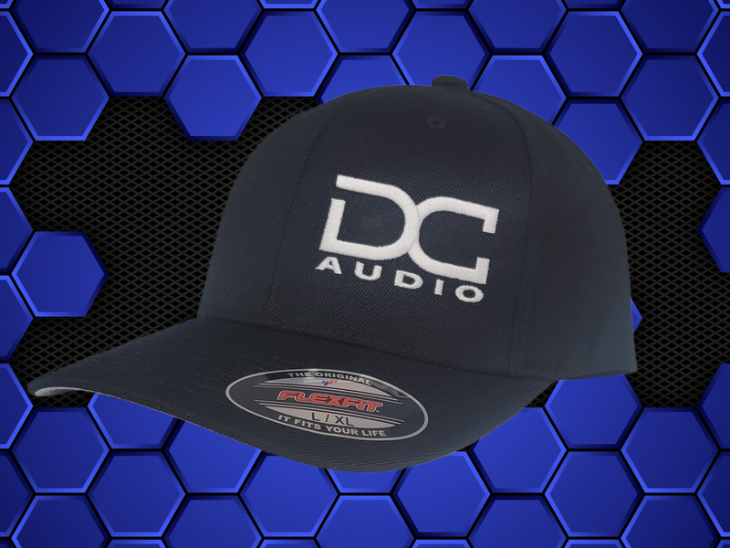 DC AUDIO Hat Black w/ White logo