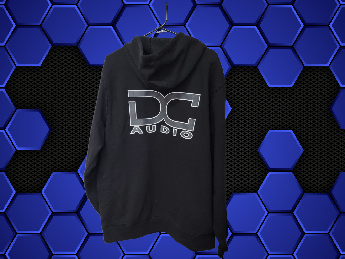 DC AUDIO OG Hoodie Black and Grey