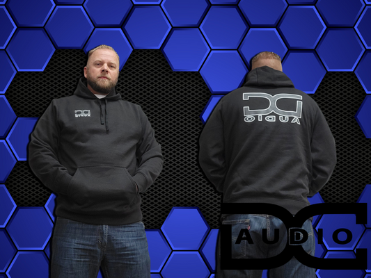 DC AUDIO OG Hoodie Black and Grey